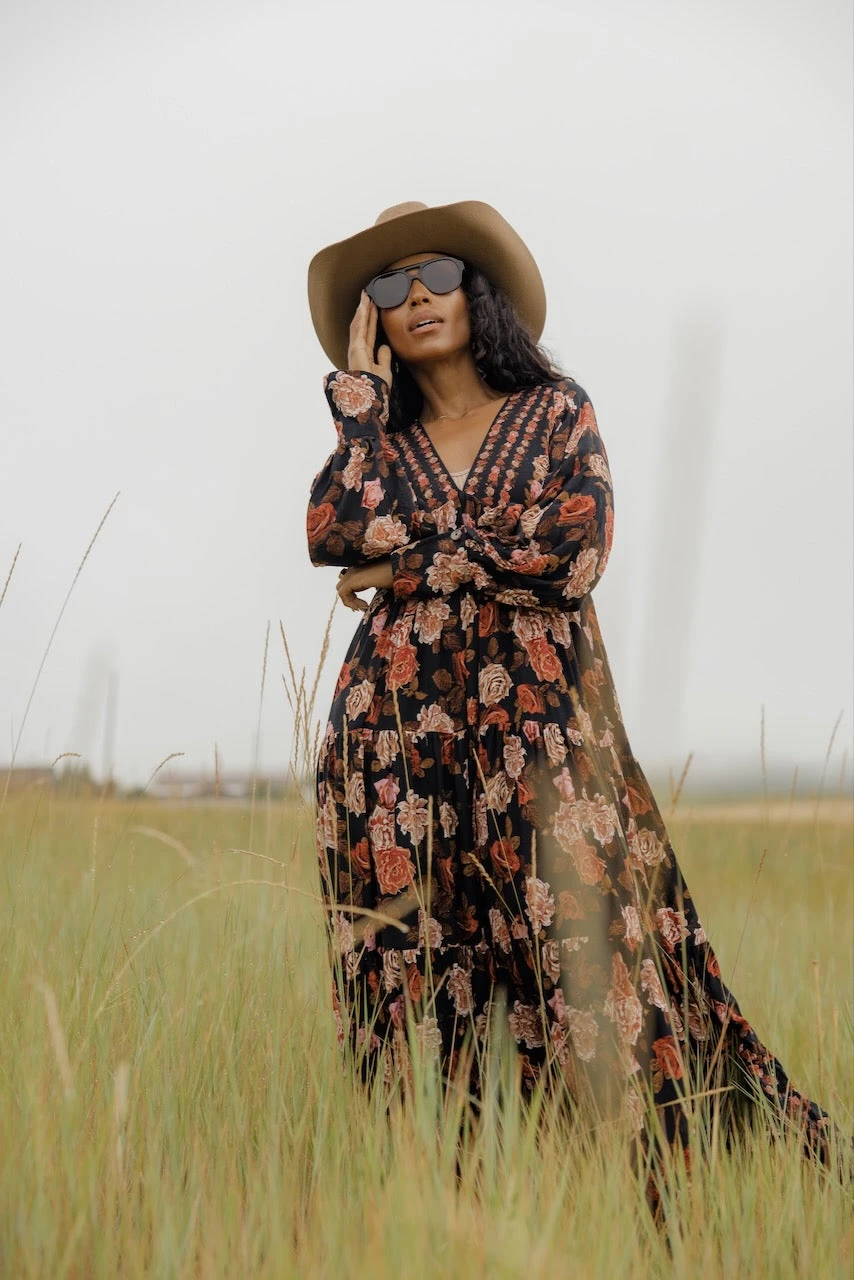 Free People Rows Of Roses Maxi 12 Free People Rows Of Roses Maxi - Image 10