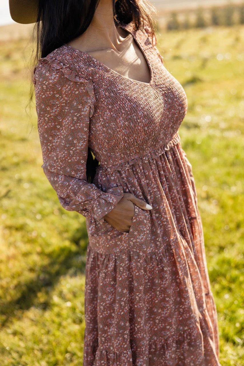 The Abbey Tiered Midi Dress 7 The Abbey Tiered Midi Dress - Image 5