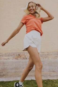 Hit Me With Your Best Shot Shorts -Arla Fashion 7W4A3386