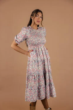 Sugar Rush Smocked Midi -Arla Fashion 7W4A3742