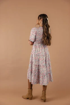 Sugar Rush Smocked Midi -Arla Fashion 7W4A3761