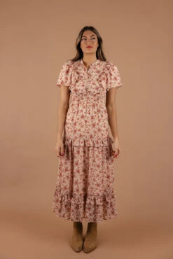 Celeste Ruffle Maxi -Arla Fashion 7W4A3799