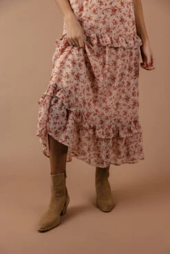 Celeste Ruffle Maxi -Arla Fashion 7W4A3805