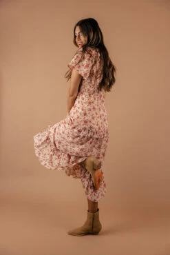 Celeste Ruffle Maxi -Arla Fashion 7W4A3817