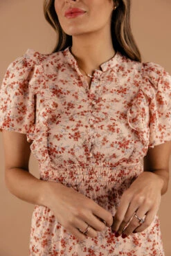 Celeste Ruffle Maxi -Arla Fashion 7W4A3828