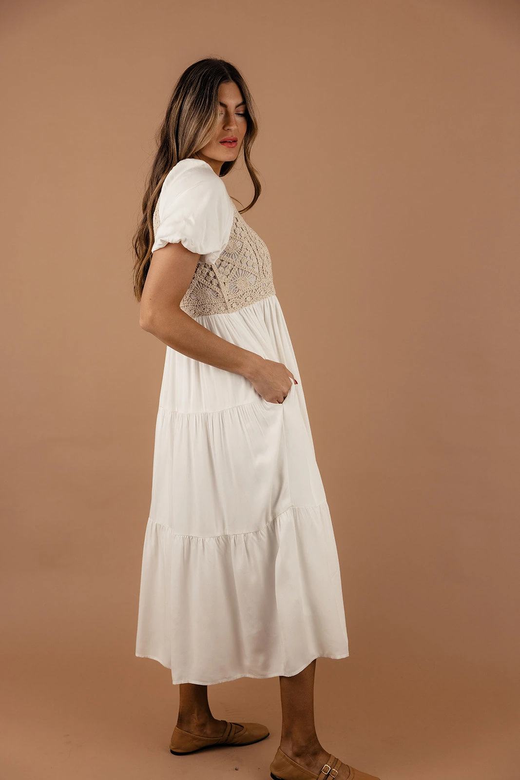 Feels Like Home Crochet Dress 6 Feels Like Home Crochet Dress - Image 4