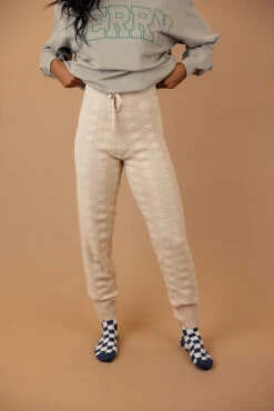 Antonoff Textured Joggers -Arla Fashion 7W4A4100