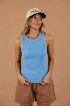 Addy Ribbed Tank -Arla Fashion 7W4A4224