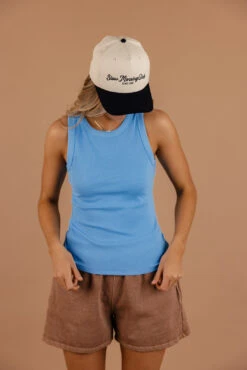 Addy Ribbed Tank -Arla Fashion 7W4A4225