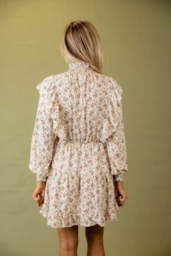 Rosabelle Ruffle Babydoll Dress -Arla Fashion 7W4A4308