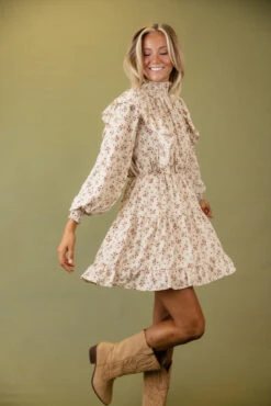 Rosabelle Ruffle Babydoll Dress -Arla Fashion 7W4A4319 0377a582 5865 4e8e b986 8d2bc9107b8a