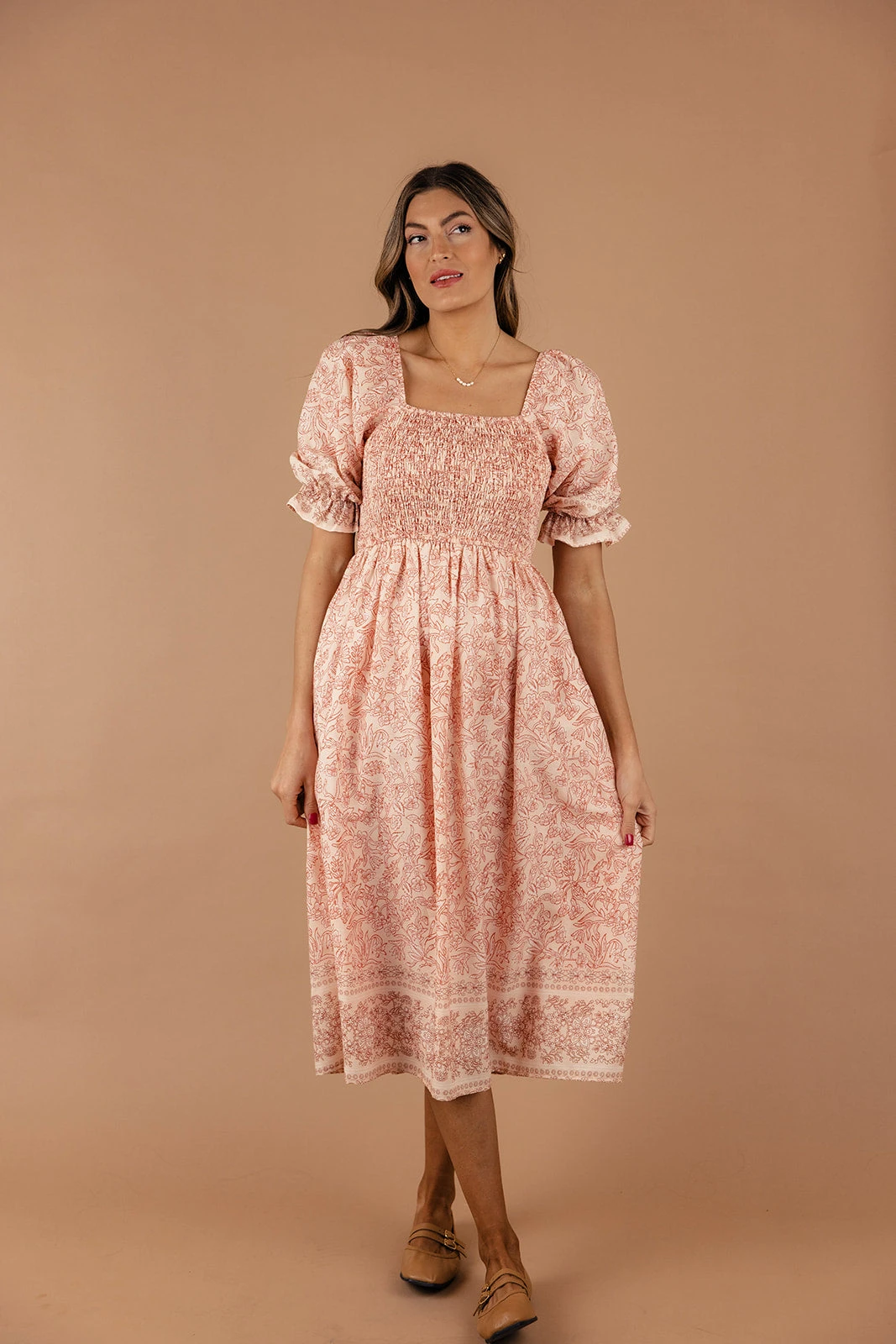 Arla Smocked Midi 6 Arla Smocked Midi - Image 4