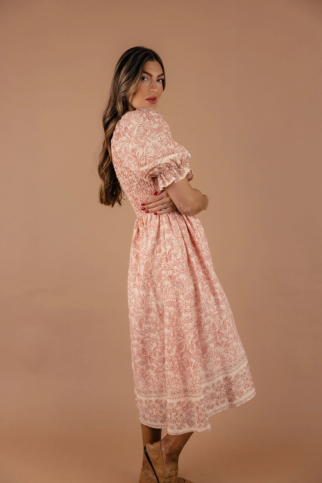 Arla Smocked Midi 4 Arla Smocked Midi - Image 2