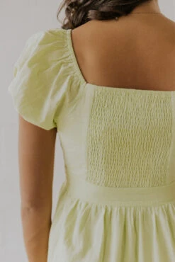 Willow Puff Sleeve Dress -Arla Fashion 7W4A4566