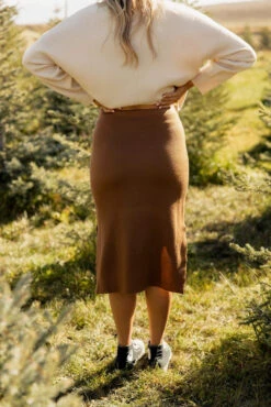 Brightly Shining Midi Skirt -Arla Fashion 7W4A4611