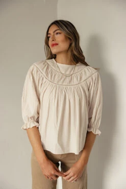 Esther Ruffle Detail Blouse 11 Esther Ruffle Detail Blouse -Arla Fashion 7W4A4619 3142f11e d091 44b5 88a6 67d7813505d6