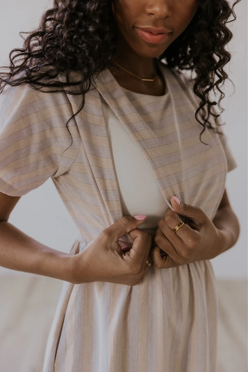 The Edward Flutter Sleeve MOM Dress 4 The Edward Flutter Sleeve MOM Dress - Image 2