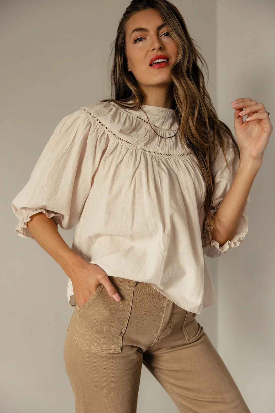 Esther Ruffle Detail Blouse 4 Esther Ruffle Detail Blouse - Image 2