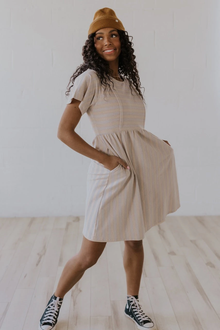 The Edward Flutter Sleeve MOM Dress 3 The Edward Flutter Sleeve MOM Dress