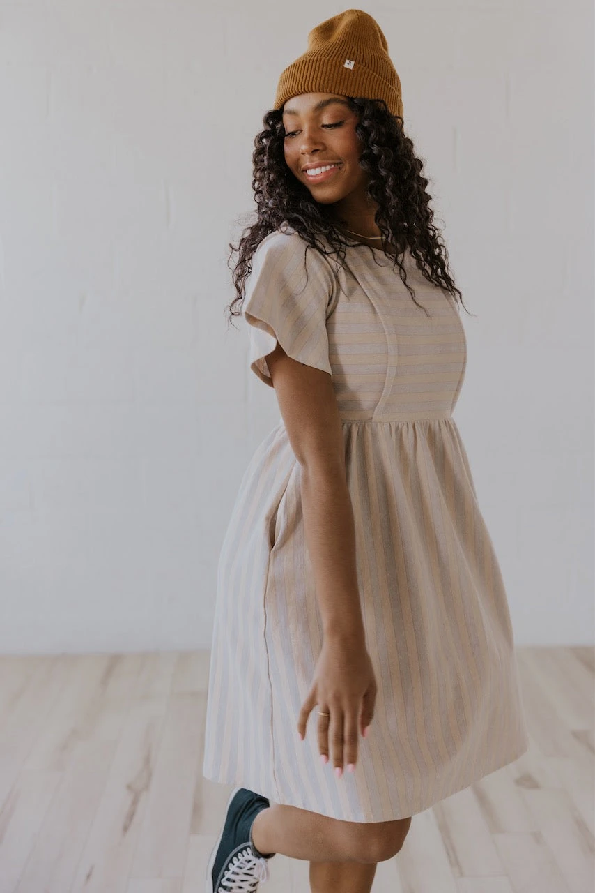 The Edward Flutter Sleeve MOM Dress 9 The Edward Flutter Sleeve MOM Dress - Image 7