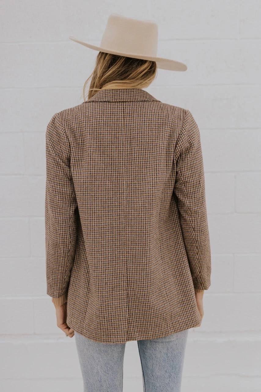 Cherish You Houndstooth Blazer 6 Cherish You Houndstooth Blazer - Image 4