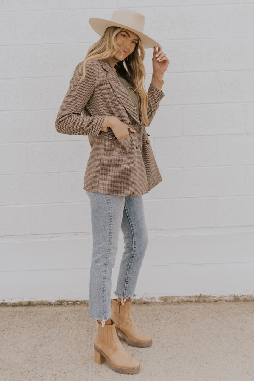 Cherish You Houndstooth Blazer 8 Cherish You Houndstooth Blazer - Image 6