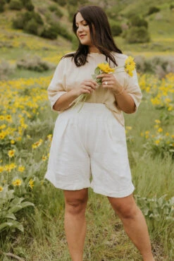 SALT River Oaks High Waisted Shorts -Arla Fashion 7W4A4943