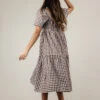 My Own Way Gingham Button Dress -Arla Fashion 7W4A5042