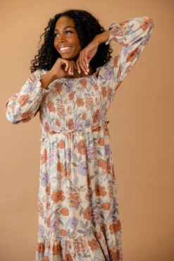 Helplessly Hoping Smocked Tiered Midi -Arla Fashion 7W4A5053 bc198faa f8d3 4c69 8098 1dc95f94f0ee