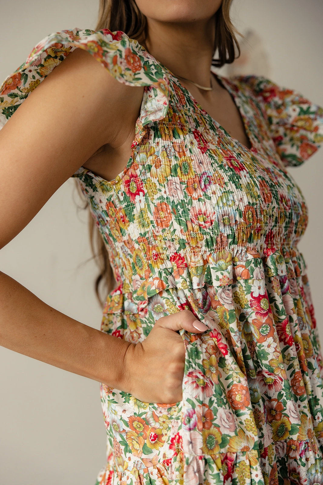 All You Need Is Love Flutter Sleeve Dress 6 All You Need Is Love Flutter Sleeve Dress - Image 4