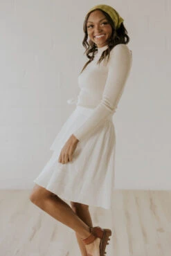 Mysterious Ways Tie Skirt -Arla Fashion 7W4A6204 14c3ae87 eb99 492f a59b d26e1861281b