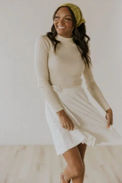 Mysterious Ways Tie Skirt -Arla Fashion 7W4A6206 edbeae28 b12d 4b6e 9ded 1533d774beb4