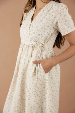 Days Of Wild Floral Wrap Maxi -Arla Fashion 7W4A6358