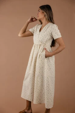 Days Of Wild Floral Wrap Maxi -Arla Fashion 7W4A6360