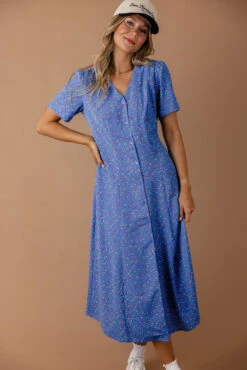 Head First Button Down Dress