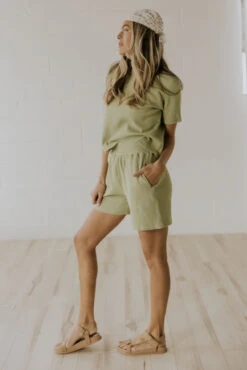 The Peggy Ribbed Shorts -Arla Fashion 7W4A6616