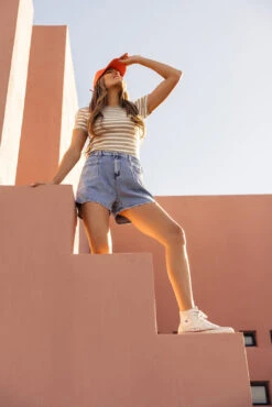 Be Cool Great Divide Striped Tee -Arla Fashion 7W4A6699 5c7b73c1 e9fb 406c beb4 eccf84cf684a