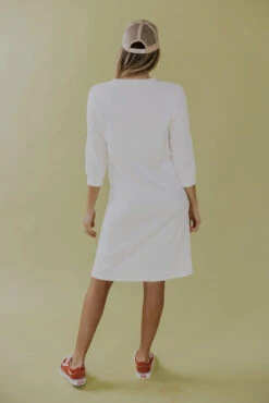 Wynonna Waffle Knit MOM Dress -Arla Fashion 7W4A6888