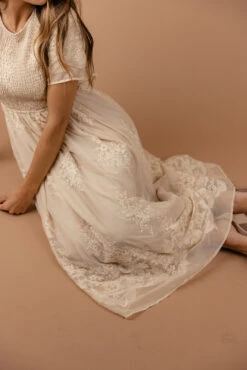 Juliette Smocked Lace Dress 14 Juliette Smocked Lace Dress -Arla Fashion 7W4A6986