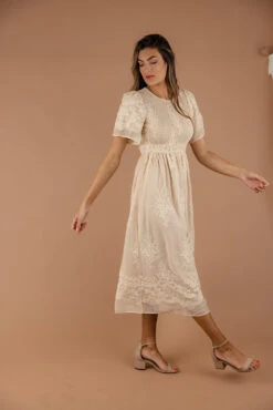 Juliette Smocked Lace Dress 15 Juliette Smocked Lace Dress -Arla Fashion 7W4A6996