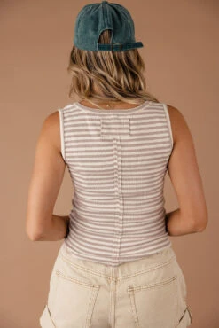 Free People Hummingbird Stripe Tank -Arla Fashion 7W4A7000