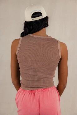 Lyda Ribbed Tank -Arla Fashion 7W4A7037