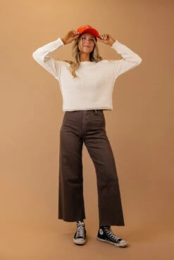 Somewhere Along The Way Wide Leg Jeans -Arla Fashion 7W4A7057 b1dbcd71 96c9 4d29 98c0 498c88640167