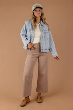 Somewhere Along The Way Wide Leg Jeans -Arla Fashion 7W4A7058