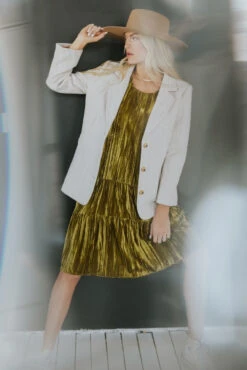 SALT Roxboro Pinstripe Classic Blazer -Arla Fashion 7W4A7090 1