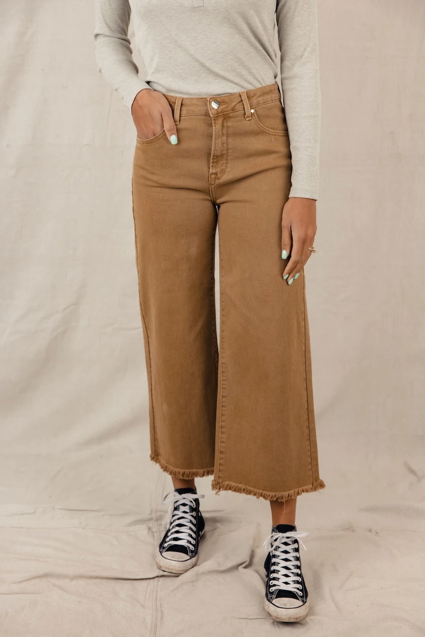 Laurie High Rise Raw Edge Pants 9 Laurie High Rise Raw Edge Pants - Image 7