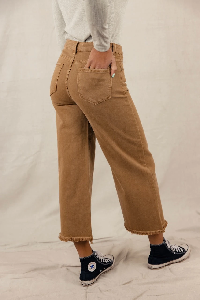 Laurie High Rise Raw Edge Pants 6 Laurie High Rise Raw Edge Pants - Image 4