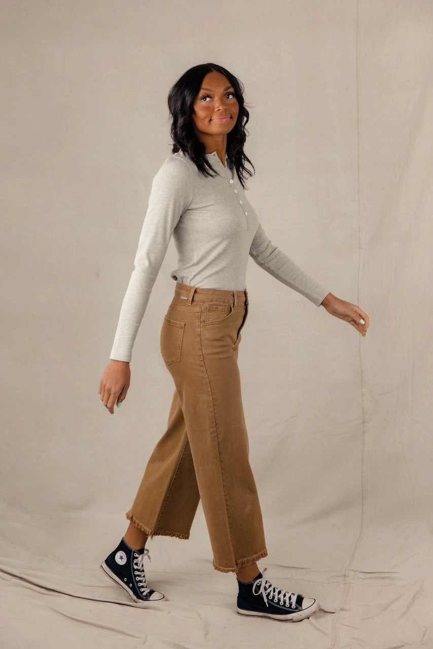 Laurie High Rise Raw Edge Pants 7 Laurie High Rise Raw Edge Pants - Image 5