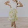 The Lisa Floral Skirt -Arla Fashion 7W4A8733