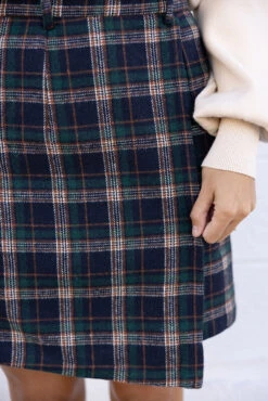 Face The Music Plaid Mini Skirt -Arla Fashion 7W4A8960 e386abf2 faec 4a39 a83a 759d40b9025b